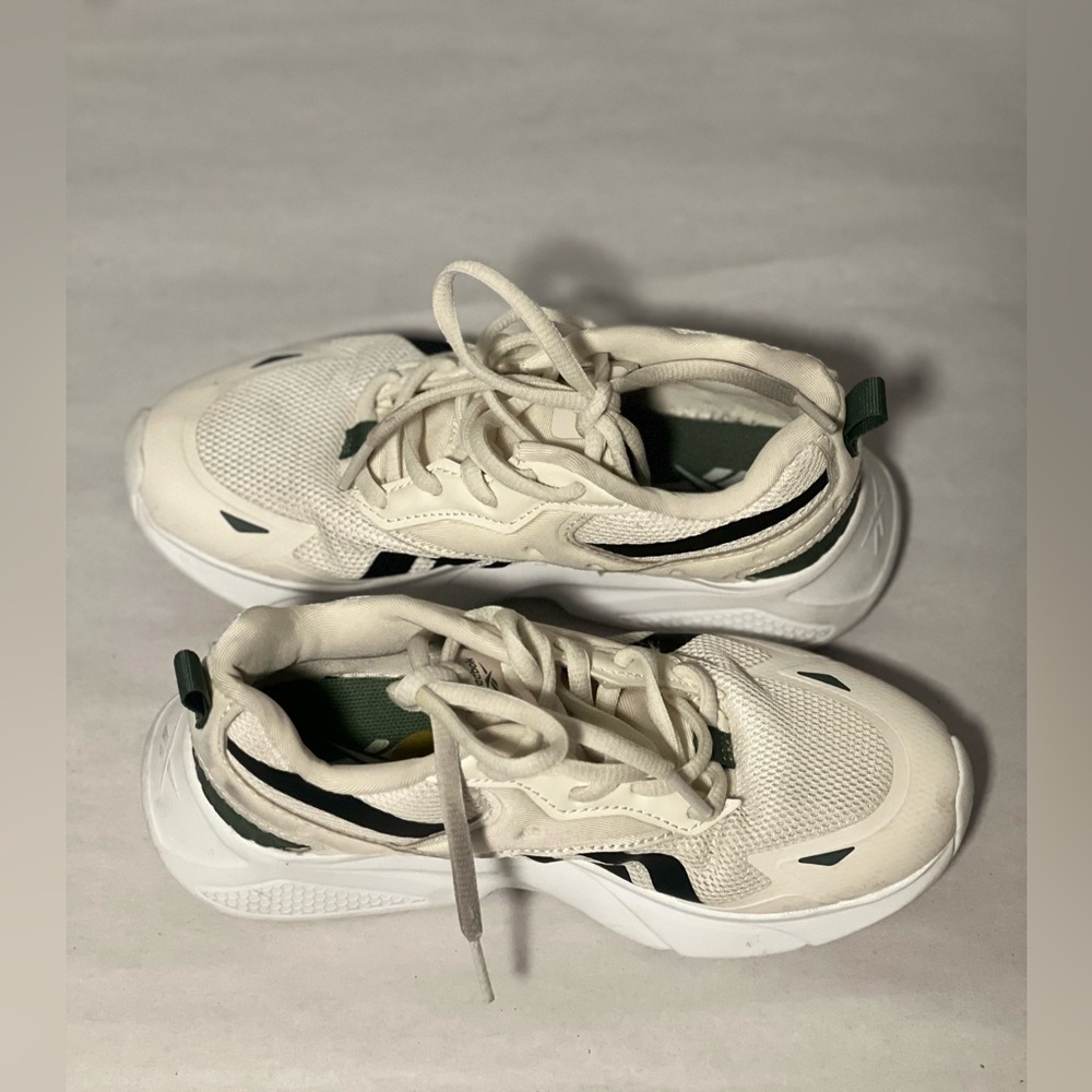 Reebok Kids Cream and Black Sneakers - Picture 2 of 5